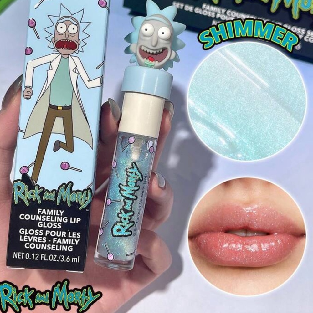 Rick and Morty X SHEGLAM Family Counseling Lip Gloss-Rick